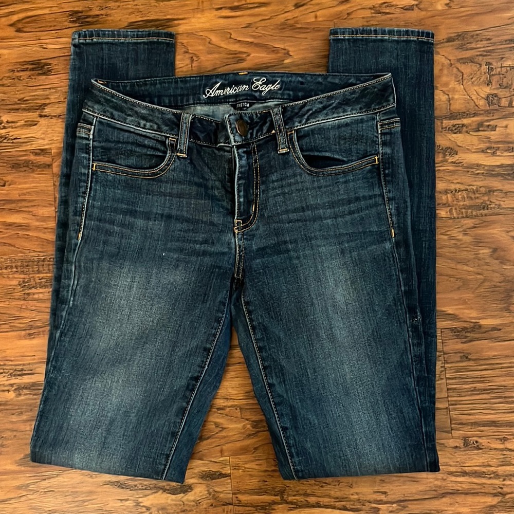 Size 8 Long American Eagle Jeggings